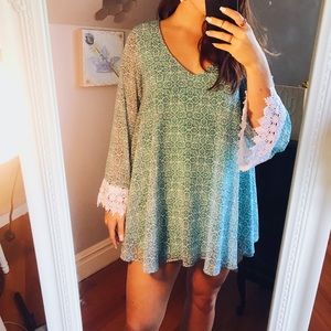 SHOW ME YOUR MUMU PRINTED DRESS